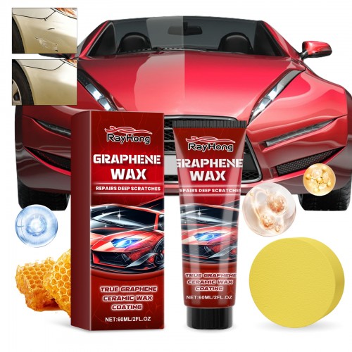 Rayhong Car Scratch Repair Solution - Easy Paint Restoration - Auto Beauty & Maintenance for All Vehicles 60ml